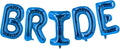 Blue Bride Balloons 40 Inch Wedding Letter Balloon Bride To Be Balloons by Unknown
