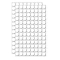Glue Dots Double Sided 200 PCS, 0.79 Inch Clear Sticky Tack, Transparent by Duccinp