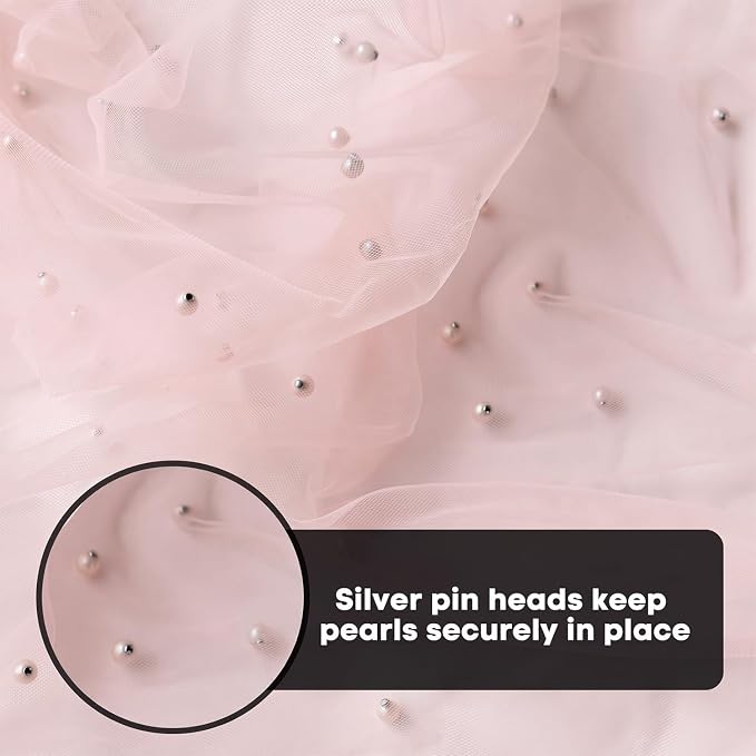 Artoid Mode Pearl Pink Gauze Table Runner 120 Inch 10FT, Seasonal Sheer Dining - Image 7