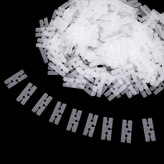 300 PCS Balloon Clips H Shape, Plastic Balloon Ties by Bremorou