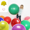 36 Inch Giant Latex Balloons Set 9 Pcs Multi-Color Big Balloons by DeriyuRay