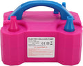600W Electric Balloon Pump, Dual Nozzle Automatic Balloon Inflator Blowing by Jauarta