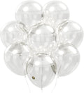 AFTERLOON® Biodegradable Natural Rubber Latex Balloons 50 pcs Clear 10 Inch by AFTERLOON%C2%AE