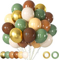 Green and Brown Balloons Set by AIOZX
