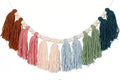Boho Tassel Garland for Nursery Wall Decor, Classroom Decor Tassel Garland by Unknown