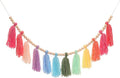Colorful Tassel Garland Yarn Bunting Banner by Unknown