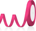 Hot Pink Ribbon for Christmas Tree Decoration 3/8 in 25 Yards Silk Ribbons Hair by OALCQ