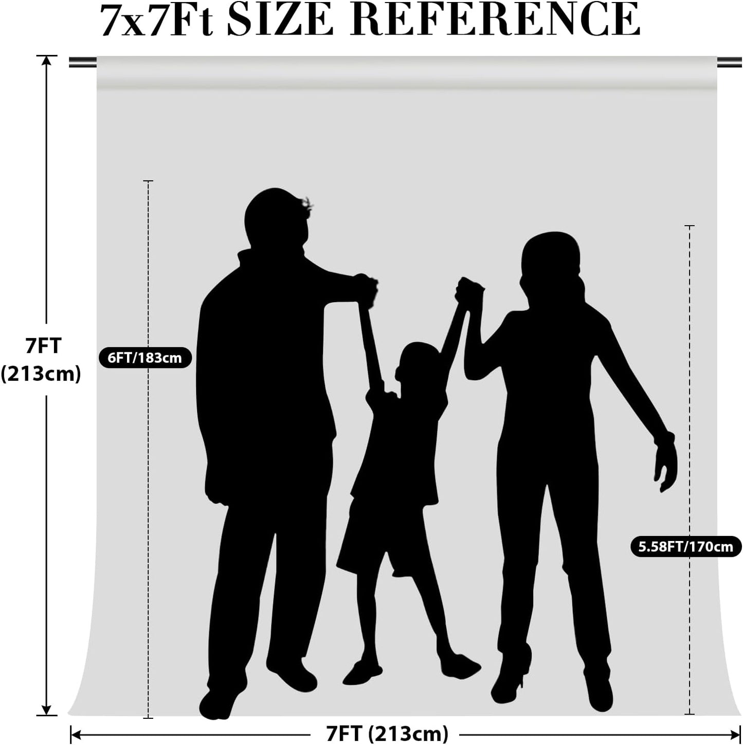 Eternal Beauty Fuchsia Pink Sequin Backdrop, 7x7 Ft Glitter Background Curtains for Shimmer Photography Party Wedding Birthday Back Drop Decor