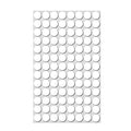 Glue Dots Double Sided 100 PCS, 0.79 Inch Clear Sticky Tack, Transparent by Duccinp