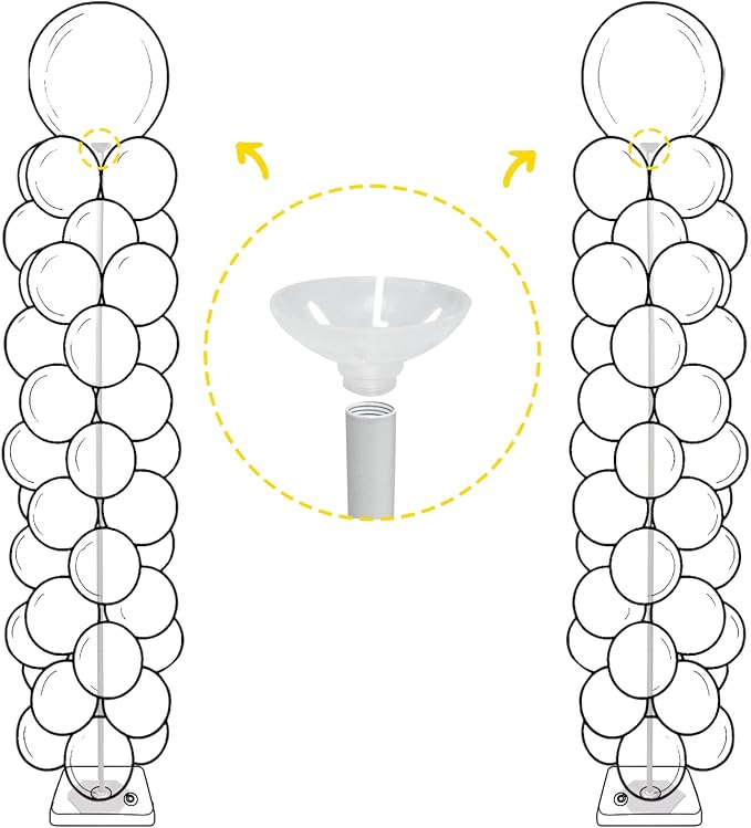 Dedicated Top Balloon Holders Pack of 4 Specifically - Image 3