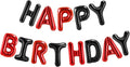 CANREVEL Happy Birthday Banner Decorations + Sign Balloons, by CANREVEL