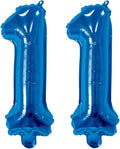 Number 11 Balloon Foil Mylar Balloons by YPSelected