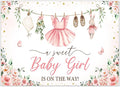 Mocsicka Baby Shower Backdrop Banner Cute Clothes Baby Shower Background a by Mocsicka