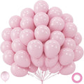 40pcs Light Pink Balloons 12 Inch, Matte Pastel Baby Pink Balloons | Latex by ZizasAry