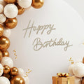 TONIFUL Happy Birthday Sign for Backdrop by TONIFUL