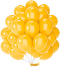 PartyWoo Yellow Mustard Yellow fall Latex Helium Balloons 100pcs | 12 Inch by PartyWoo