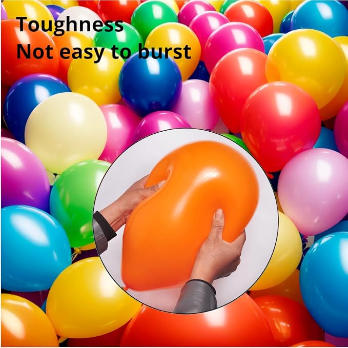 1500 Pack Balloons 15 Kinds Colors 12 inch Rainbow Latex Party Balloon Bulk - Image 3