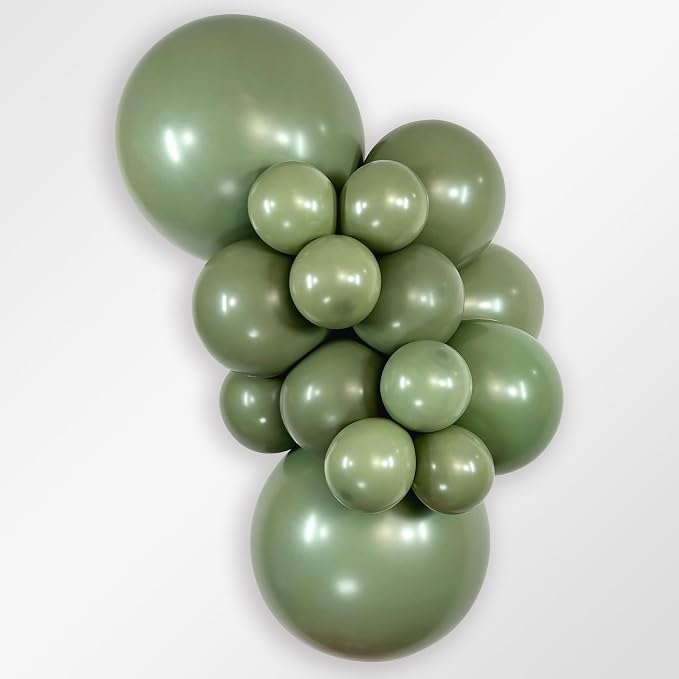 Sempertex Deluxe Eucalyptus Balloons, 5 Inch, Graduation, Baby Shower, - Image 2