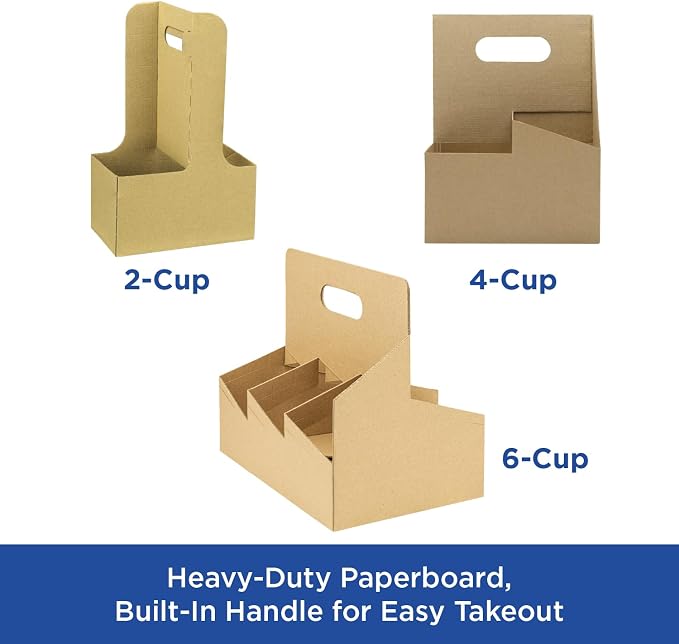 Karat Paperboard Drink Carrier - Image 5
