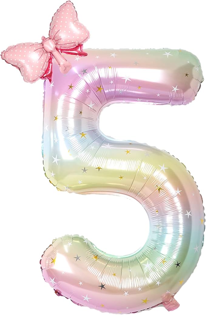 Happy birthday Big Number Balloons Foil Birthday Balloon Number Balloons Happy by MPRVAKYF