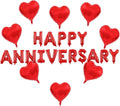 Happy Anniversary Balloon Banner Love Balloon Anniversary Party Balloon by Unknown