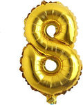 16" Alphabet Letter and Number Balloons Set Package, Aluminum Hanging Foil Film by RUIANSI