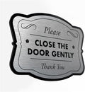 Custom Outdoor Personalized Aluminum Driveway Signs - Waterproof USA Made, Design 3 Metallic Silver 18x12