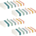 Boao 4 Pack Circus Awning Decoration 3D Stripe Cardboard Awning Carnival Wall by Boao