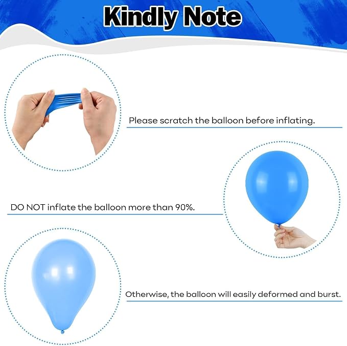 Blue Green Balloons 60 Pcs 12 Inch Sage Green Blue Brown Balloons Neutral Boho - Image 3