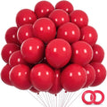 Red Balloons 110Pcs 5 Inch Small Latex Party Balloons, Mini Thick Birthday by KUULBELAballoons