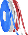 3 Rolls Patriotic Ribbon, 4th of July Curling Ribbon by PendantofLuck