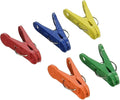 PMU Clip-n-Weight Primary Colors 8-Gram Plastic Balloon Weights Pkg/50 by PMU