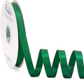 Ribbli Forest Green Satin Ribbon Double Faced Satin 1/2 inch x Continuous 50 by Ribbli