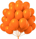 PartyWoo Orange Balloons 101pcs 12 Inch Fall Latex Helium Balloons by PartyWoo