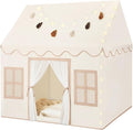 Kids Play Tent Indoor: with Mat, Tassel Garland by Senodeer