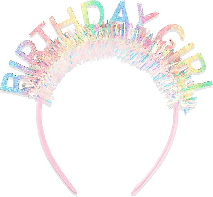 CIEHER Birthday Girl Headband Birthday Crown by CIEHER