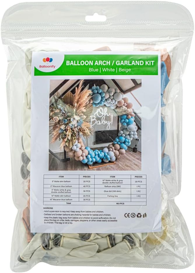 Restaurantware-Balloonify Balloon Garland Set, 1 Party Decoration Kit - Image 2