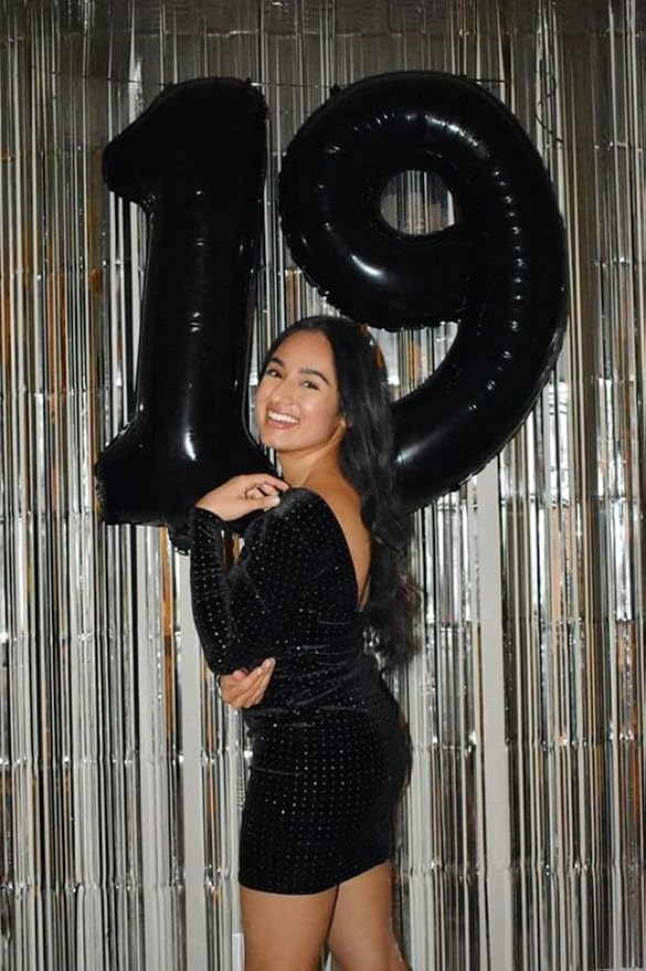 19 Balloon Numbers 40Inch for 19th Year Old Birthday Decorations, Inflation - Image 3