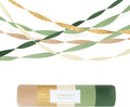 AOBKIAT Wedding Streamers Party Decorations, 5 Rolls Olive Green Crepe Paper | by aobkiat