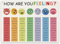 Therapy Wall Art, How are You Feelings Banner, Canvas Hanging Decor, Positive by Unknown