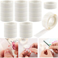 BAOFALI 6000 Pcs 1/8in 20 Roll Ultra Thin Adhesive Dots Clear Removable Double by BAOFALI