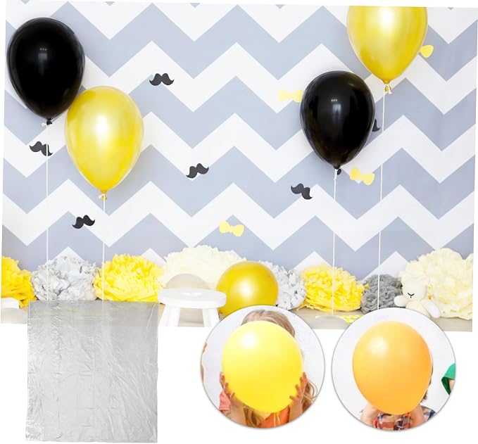 5pcs Balloon Storage Bags Balloon Carrying Pouches Plastic Organizers - Image 4