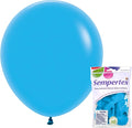 Sempertex Fashion Blue Balloons, 18 Inch, vibrant color, ships uninflated by Sempertex