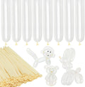 LXZFCRG 260 Balloons Clear Long Skinny Latex Balloon by LXZFCRG