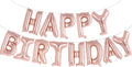 Happy Birthday Balloons Banner, Foil Balloon Personalized Name Letters Balloons by TOTAFAM