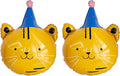 Animal Head Foil Balloon Kit, Lion Bear Monkey Cat foil balloon, Birthday Party by GELOUBO