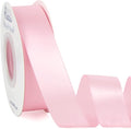 Ribbli Double Faced Light Pink Baby Pink Satin Ribbon, 1” x Continuous 25 Yards by Ribbli