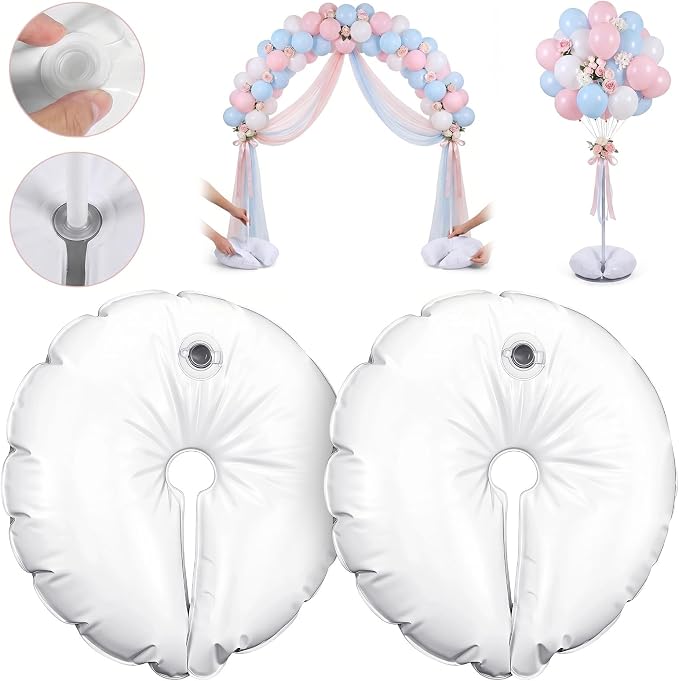 Water Weight Bags for Balloon Arch 2Pcs U-Shaped Reusable Water Fillable Base by Unknown