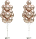 2Sets Metallic Gold Balloon Stand Kit by IMISNO
