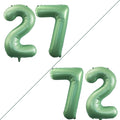 Number 27 Balloons for 27th Birthday Party Decorations, 42 Inch Jumbo Foil by GOER